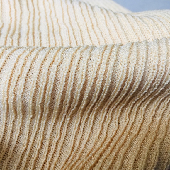 St. John M goldenrod textured ribbed shell tank - Picture 8 of 8